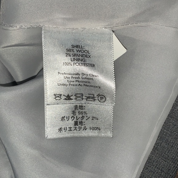 Eddie Bauer Gray Wool Blazer Jacket - Picture 4 of 5